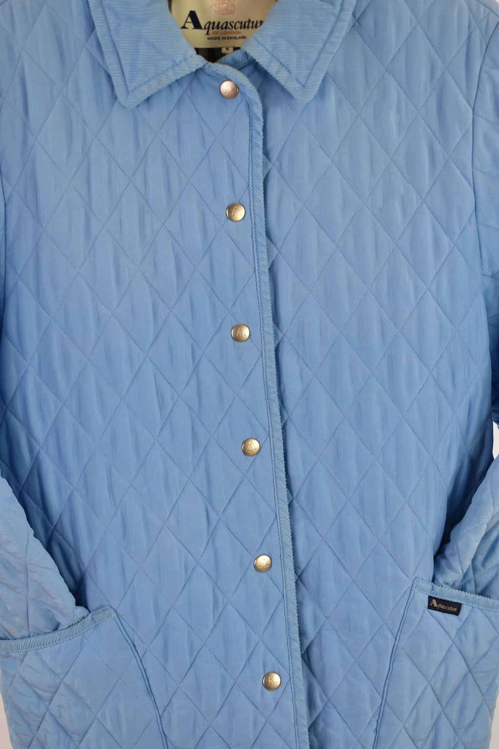 AQUASCUTUM Silk Quilted coat